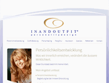 Tablet Screenshot of inandoutfit.com